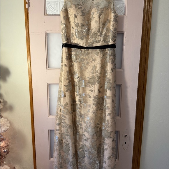 ashley & Justin Bridesmaids Dresses & Skirts - Chic Strapless Lace Wedding Dress